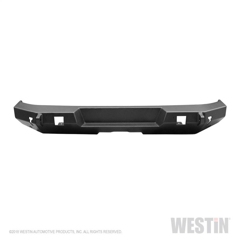 Westin 07+ Jeep Wrangler JK WJ2 Rear Bumper - Textured Black
