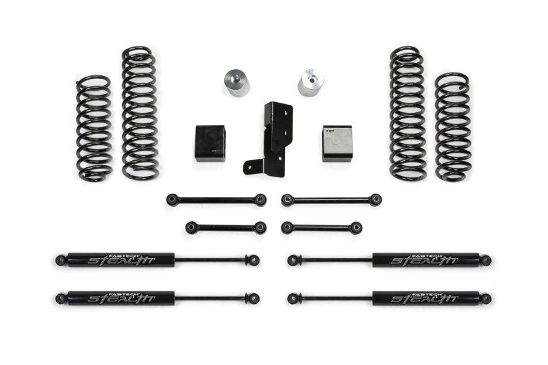 Fabtech 18+ Jeep JL 4-Door 4WD 3in Sport System w/Stealth