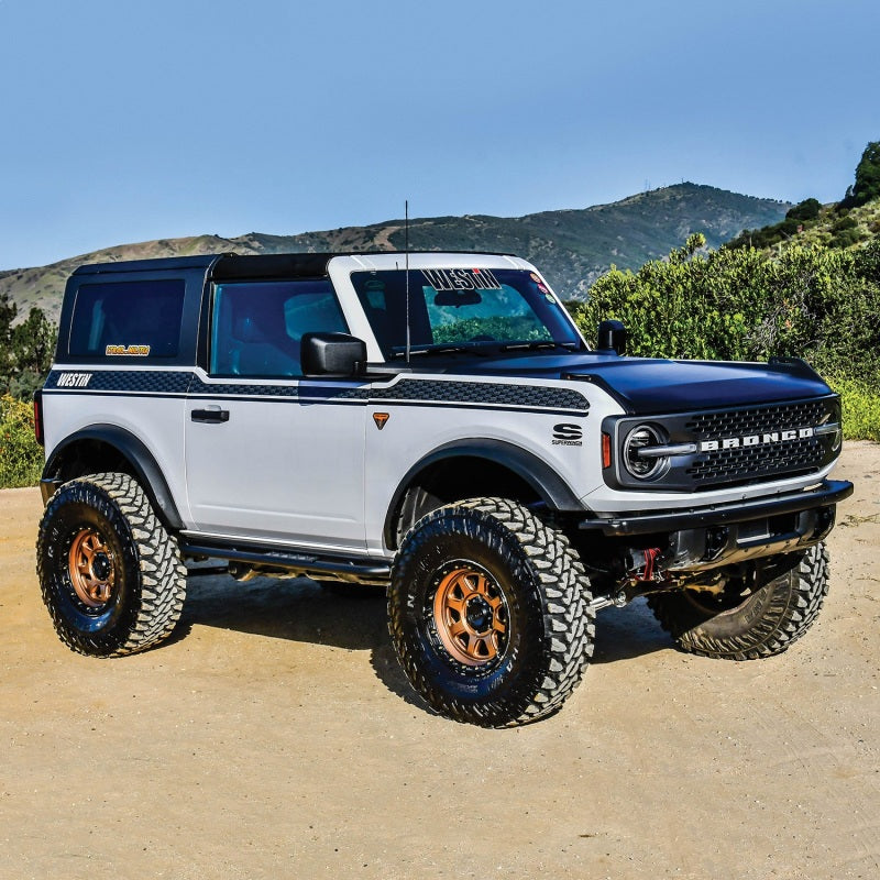 Westin 20+ Ford Bronco 2 Door (Excl. Bronco Sport) XTS Rock Slider - Textured Black