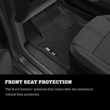 Load image into Gallery viewer, Husky Liners 19-24 Dodge Ram 1500 X-Act Front + 2nd Seat Floor Liner Set - Black