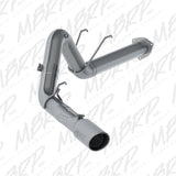 MBRP Ford F250/350/450 6.7L 4in Aluminized Filter Back Single Tip Exhaust System