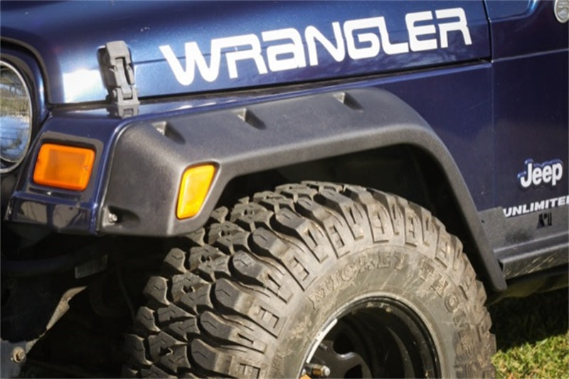 Rugged Ridge 4-Piece Fender Flare Kit 4.75-In Jeep Wrangler