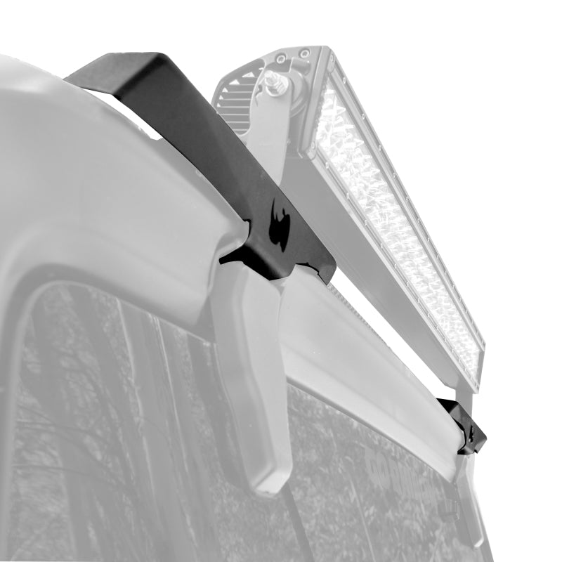 Go Rhino Jeep Wrangler JL/JLU Light Mount - up to 30in LED