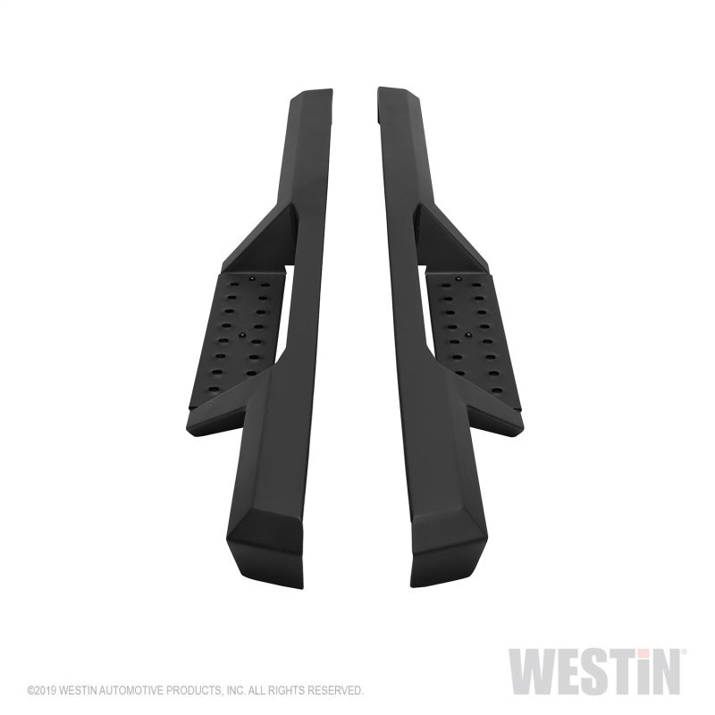 Westin 19+ Chevrolet Silverado / GMC Sierra 1500 HDX Drop Nerf Step Bars - Textured Black
