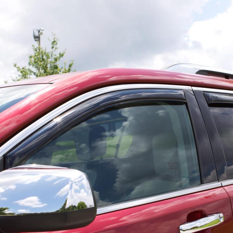 AVS Honda Accord Ventvisor In-Channel Front & Rear Window Deflectors 4pc - Smoke