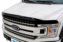 Load image into Gallery viewer, AVS Ford F-250 (Behind Grille) Bugflector Deluxe 3pc Medium Profile Hood Shield - Smoke