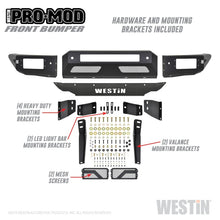 Load image into Gallery viewer, Westin 19+ Ford Ranger Pro-Mod Front Bumper - Tex. Blk