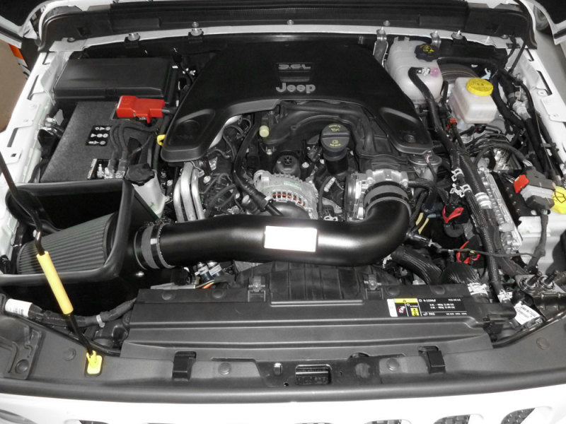 K&N Jeep Wrangler JL V6-3.6L F/I Blackhawk Performance Intake Kit (No Jeep Grand Cherokee)