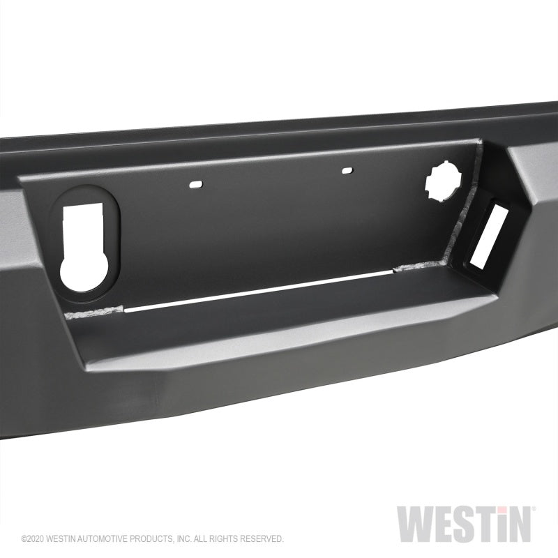 Westin 14+ Chevy Silverado 1500 Pro-Series Rear Bumper - Textured Black