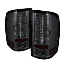 Load image into Gallery viewer, Spyder GMC Sierra 07-13 (Not fit 3500 Dually 4 Rear Wheels)LED Tail Lights Smoke ALT-YD-GS07-LED-SM