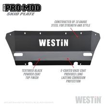 Load image into Gallery viewer, Westin 15+ Chevrolet Colorado Pro-Mod Skid Plate - Tex. Blk