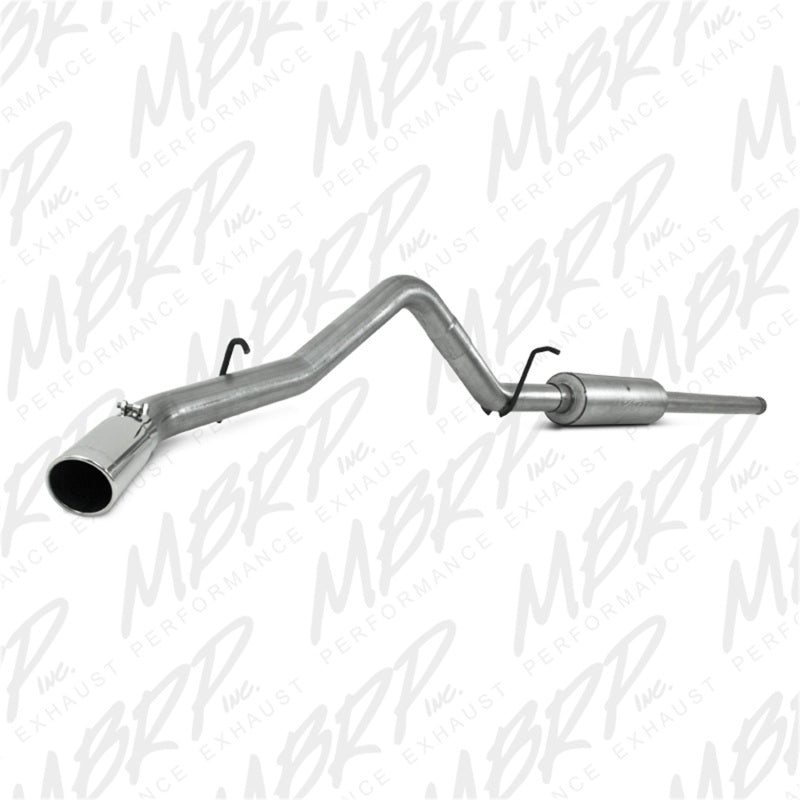 MBRP  Chevrolet/GMC 1500 4.8/5.3L EC/CC (excluding 8 bed) Cat Back Single Side
