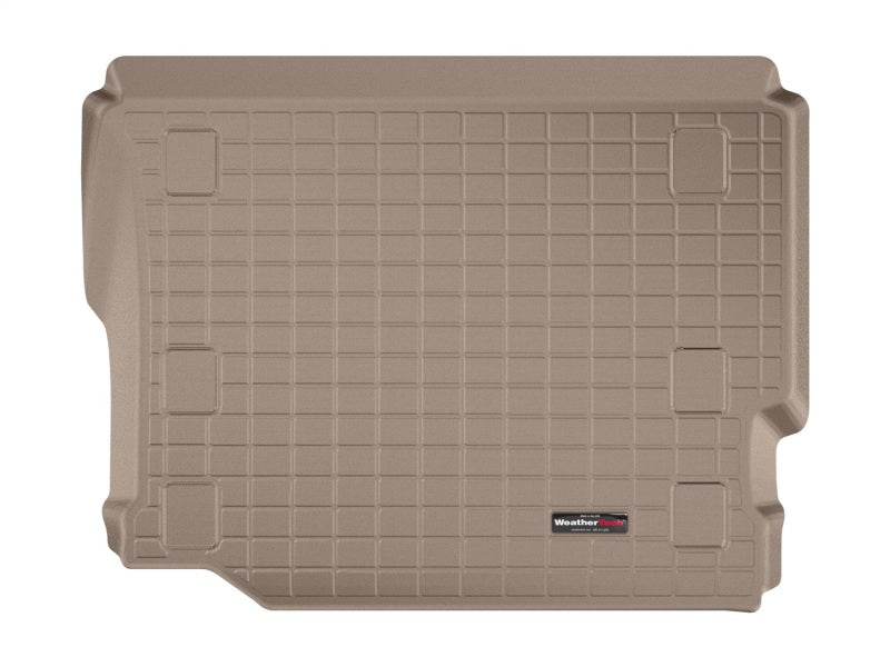 WeatherTech 2018+ Jeep Wrangler Unlimited JL w/o Subwoofer Cargo Liners - Tan