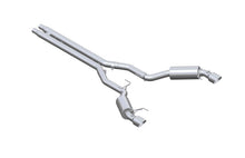 Load image into Gallery viewer, MBRP Ford Mustang GT 5.0 3in Cat Back Dual Split Rear Street Version 4.5in Tips - T409