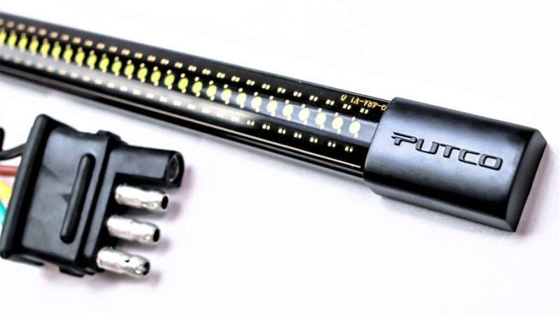 Putco 60in Red Blade LED Tailgate Light Bar for Ford Turcks w/ Blis and Trailer Detection