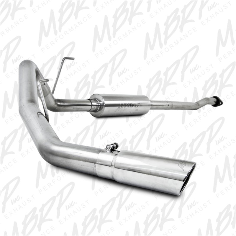 MBRP Ford F150 V6 Ecoboost 3in T409 Cat Back Single Side Exit