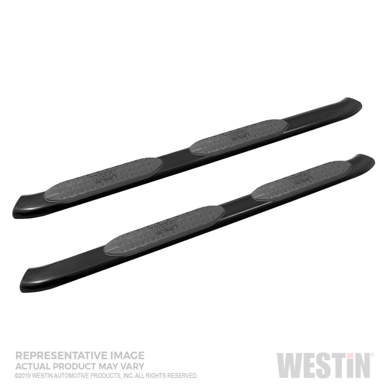 Westin 19+ Ford Ranger SuperCab PRO TRAXX 5 Oval Nerf Step Bars - Blk