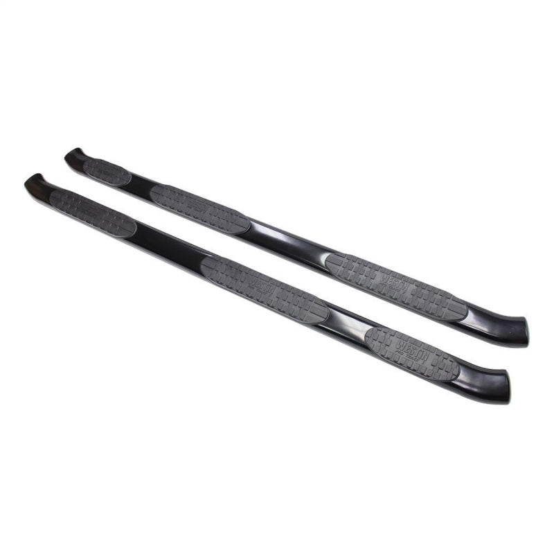 Westin Ford F-250/350/450/550 Crew (8 ft bed) PRO TRAXX 5 WTW Oval Nerf Step Bars - Blk