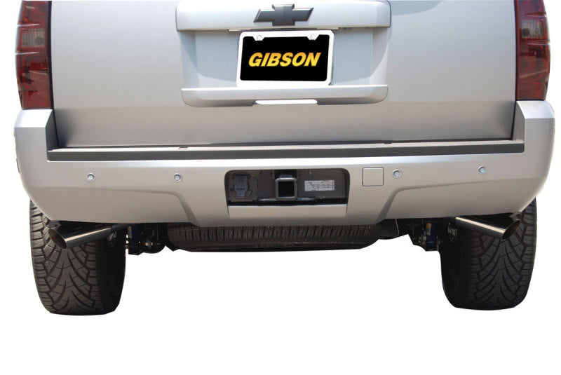 Gibson 10-14 Chevrolet Tahoe LS 5.3L 2.25in Cat-Back Dual Extreme Exhaust - Aluminized