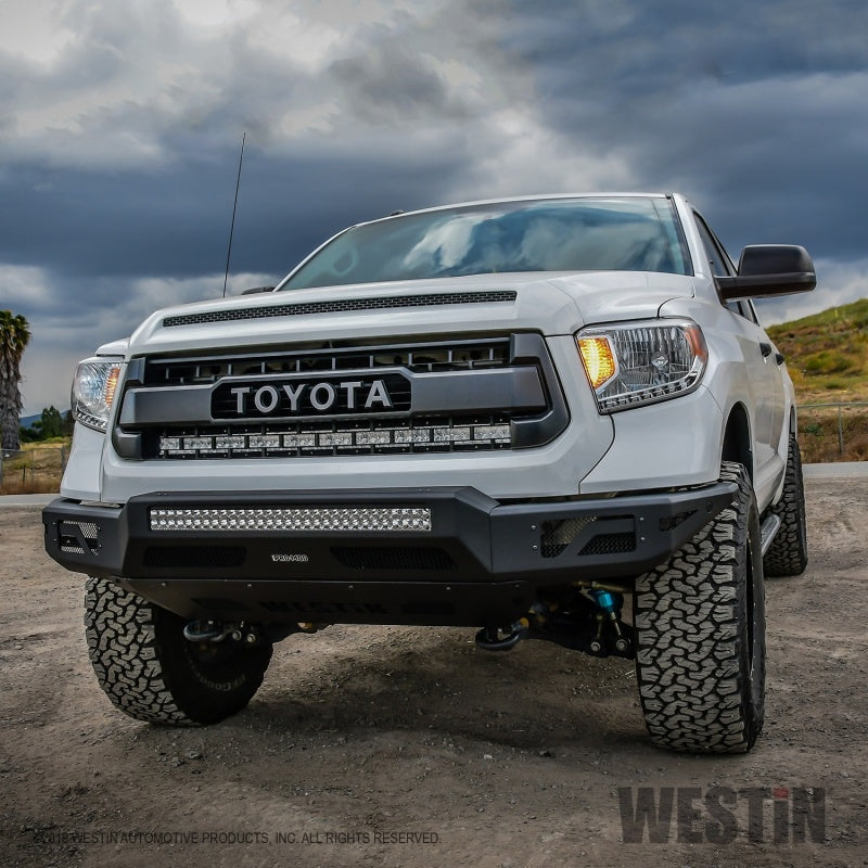 Westin 14+ Toyota Tundra Pro-Mod Front Bumper - Tex. Blk