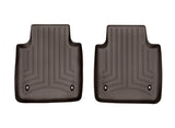WeatherTech 2011+ Jaguar XJ Series Rear FloorLiner - Cocoa (Fits Long Wheelbase Models)