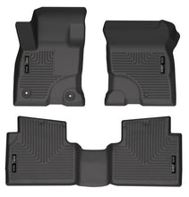 Load image into Gallery viewer, Husky Liners 2022 Ford Escape Hybrid Black Front &amp; 2nd Seat Floor Liners