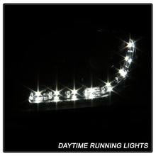 Load image into Gallery viewer, Spyder Audi A4 06-08 Projector Headlights Halogen Model Only - DRL Black PRO-YD-AA405-DRL-BK