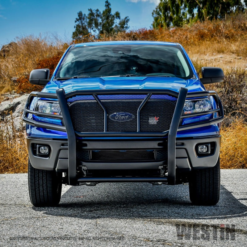 Westin 19+ Ford Ranger HDX Grille Guard - Blk