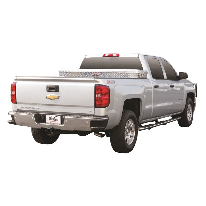 Westin 07+ Chevy Silverado 1500 Crew (5.5ft) Excl 2007 Classic PRO TRAXX 5 WTW Oval Nerf Step Bars - SS