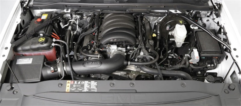 Airaid 17+ GMC Sierra/Yukon V8-6.2L F/I Jr Intake Kit - Oiled / Red Media