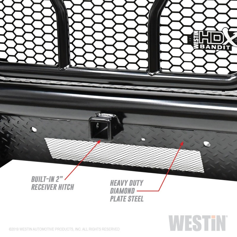 Westin 10+ RAM 2500/3500 HDX Bandit Front Bumper - Black
