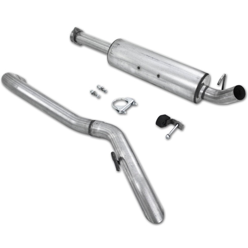MBRP Jeep Wrangler (TJ) Unlimited 4 0L I-6 Cat Back Single Aluminized Exhaust