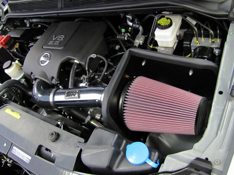 K&N Nissan V8-5.6L High Flow Performance Kit