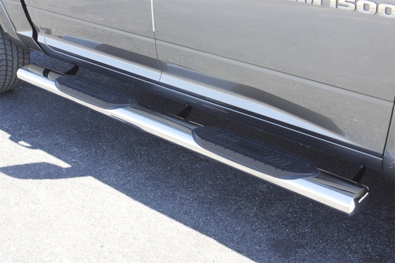 Lund Dodge Ram 2500 Crew Cab 6in. Oval Straight SS Nerf Bars - Polished
