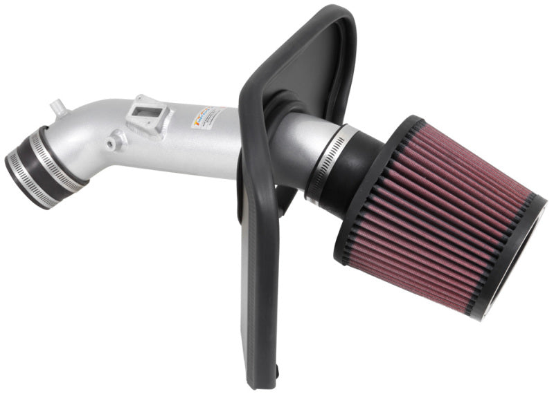 K&N Honda Accord 2.4L L4 69 Series Typhoon Air Intake System - Silver Cold Air Intake Kit