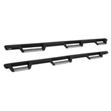 Westin Chevrolet Silverado/Sierra 1500 (5.5ft) Drop Wheel to Wheel Nerf Step Bars - Txt Black