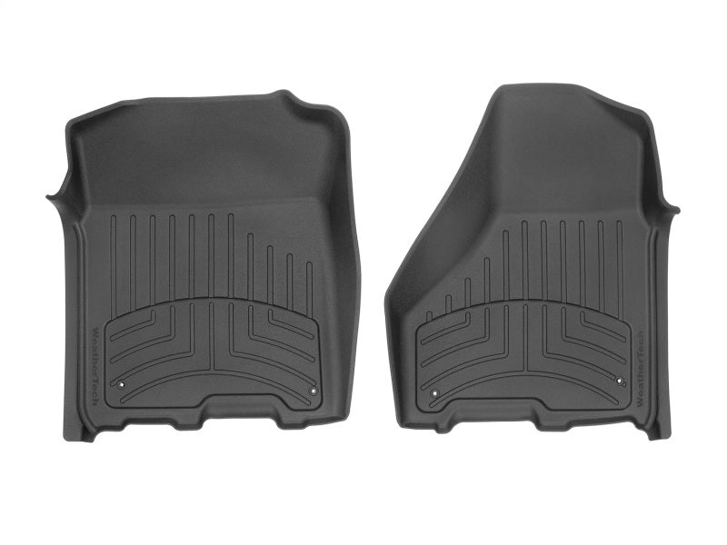 WeatherTech Dodge Ram 1500 Crew Cab / Extended Cab Front Floorliner HP - Black