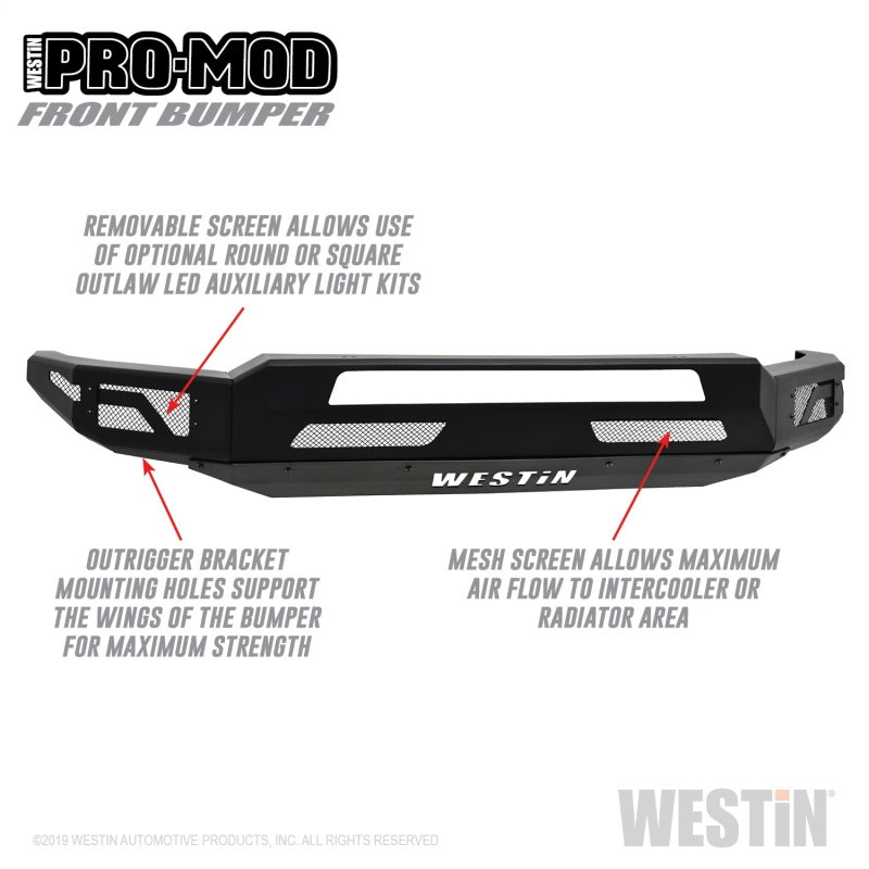 Westin 18+ Ford F-150 Pro-Mod Front Bumper