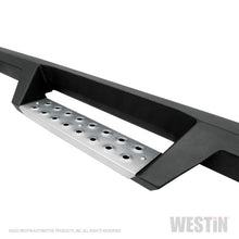 Load image into Gallery viewer, Westin Chevy Silverado 1500 Crew Cab HDX Stainless Drop Nerf Step Bars - Textured Black