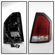 Load image into Gallery viewer, Spyder Chrysler 300C 08-10 V2 Light Bar LED Tail Lights - Red Clear ALT-YD-C308V2-LED-RC