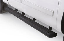 Load image into Gallery viewer, Lund Chevy Silverado 1500 Ext. Cab 6in. Oval Straight Black Nerf Bars - Black