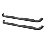 Westin Chevy Silv 25/3500 Crew Cab (Body Mount) Platinum 4 Oval Nerf Step Bars - Black