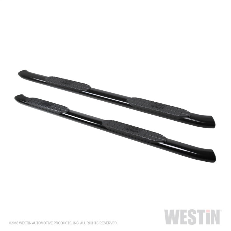 Westin Chevrolet Silverado/Sierra 1500 Crew Cab Non LD PRO TRAXX 5 Oval Nerf Step Bars - Black