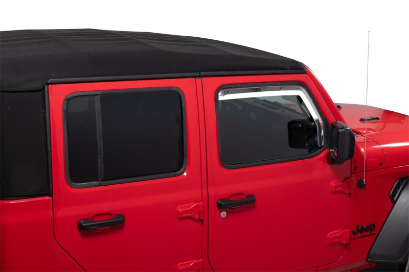 Putco 20-21 Jeep Gladiator JT/JL Element Tinted Window Visors (Front Only)