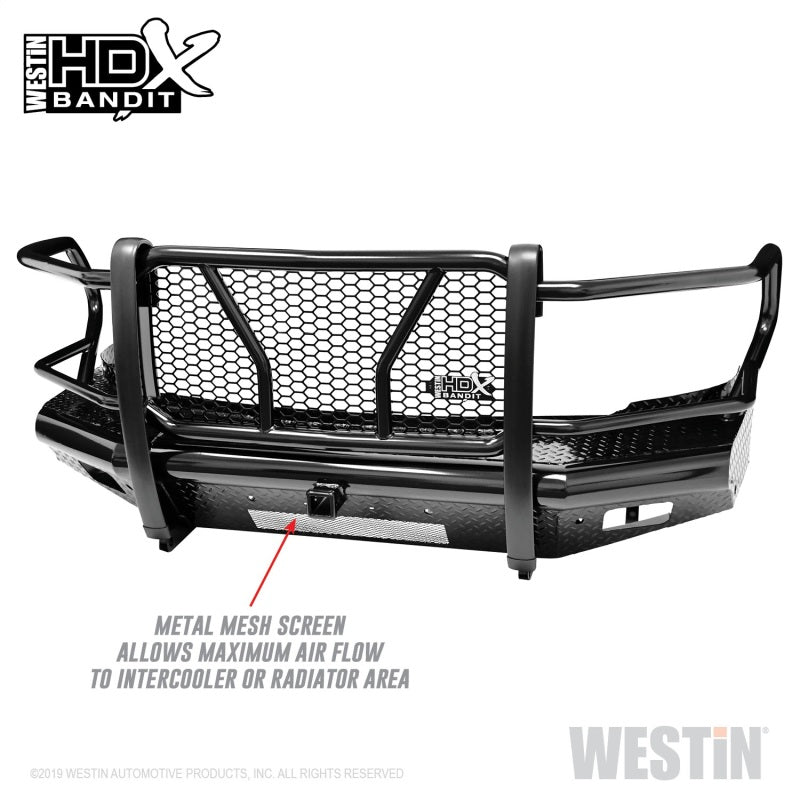 Westin 10+ RAM 2500/3500 HDX Bandit Front Bumper - Black