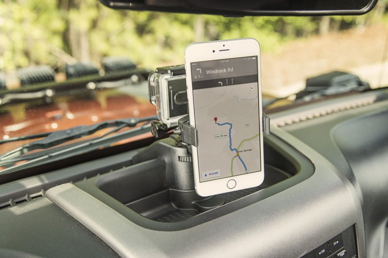 Rugged Ridge Dash Multi-Mount Phone Kit Jeep Wrangler