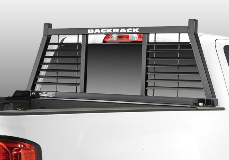 BackRack 19+ Silverado/Sierra (New Body Style) Half Louvered Rack Frame Only Requires Hardware