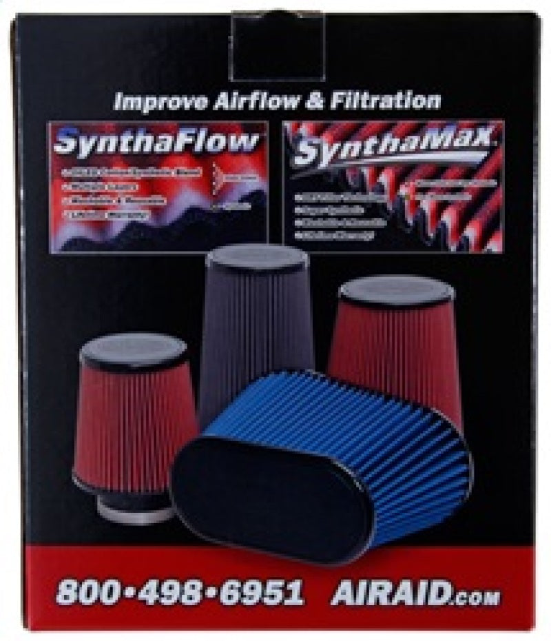 Airaid Universal Air Filter - Cone 6 x 7 1/4 x 4 3/4 x 6 - Blue SynthaMax