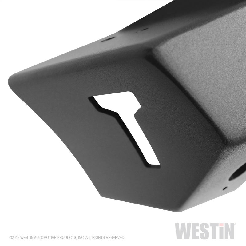 Westin 18+ Jeep Wrangler JL / 20-22 Gladiator WJ2 Stubby Front Bumper - Tex. Blk