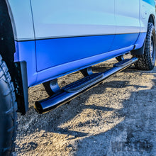 Load image into Gallery viewer, Westin Chevrolet Silverado/Sierra 1500 Crew Cab Non LD PRO TRAXX 5 Oval Nerf Step Bars - Black